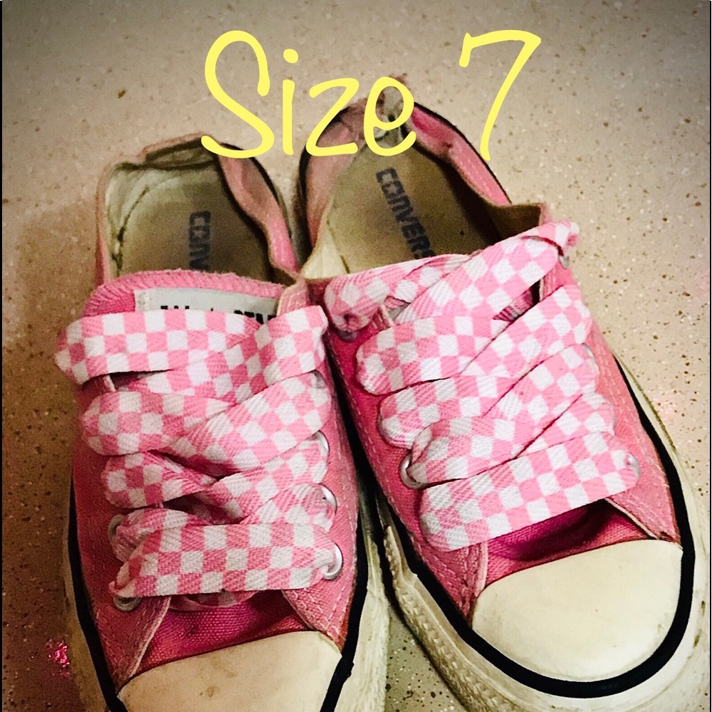 FREE IF U CAN PICKUP- PINK BACKLESS CONVERSE 🌸